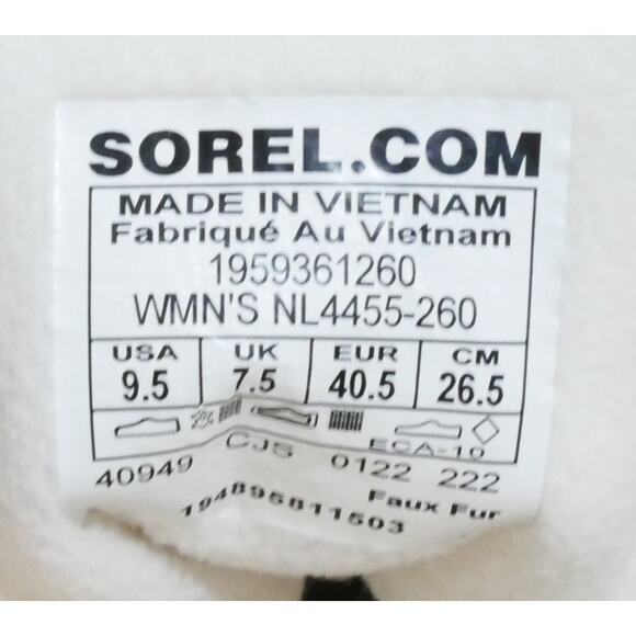 NEW SOREL EXPLORER II WATERPROOF JOAN COZY BOOT MSRP $155 WOMENS SIZE - 9.5 - Picture 7 of 7